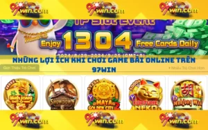 Những lợi ích khi chơi game bài online trên 97win